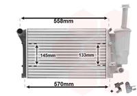 fiat RADIATEUR PANDA/VAN 11/12 zonder AIRCO 17002291