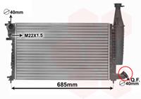 citroen Radiateur Benzine 98>03 14/16/18