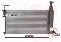 citroen Radiateur Benzine 98>03 1,4/1,6/1,8 09002168