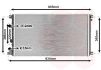 nissan RADIATEUR DIESEL 1.9 CDTi / 2.2 CDTi met AIRCO