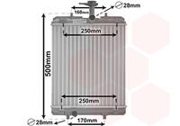 citroen RADIATEUR BENZINE 1.0 met AIRCO