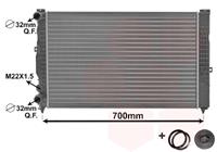 vanwezel Radiateur VAN WEZEL, u.a. für Audi, VW, Skoda