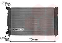 audi RADIATEUR BENZINE 1.6 / 1.8 / 2.0 MT zonder AIRCO