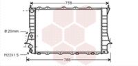 audi Radiateur Benzine 2.0 / 2.2 / 2.3 Mt