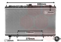 nissan Radiateur Benzine 1.6 / 2.0 Mt