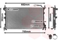 ford RADIATEUR BENZINE 1.4 MT met AIRCO 18002264