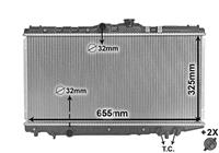 toyota Radiateur Benzine 1.6 Mt 53002117