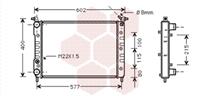 fiat RADIATEUR DIESEL 1,7 TD +/zonder AIRCO 17002232