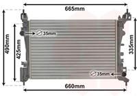 opel Radiateur Corsa D 1.2/1.4 09-