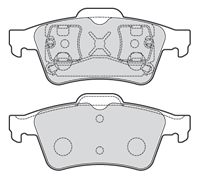 Valeo Remblokken RENAULT,NISSAN 301472 44060AV625,44060AV725,44060BA00F Remblokkenset,Remblokkenset, schijfrem 7701206609,7701207968,7701207996