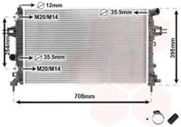 vanwezel Kühler, Motorkühlung Van Wezel 37002362