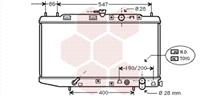 honda Radiateur Hd Civic/crx/shutle 87-95