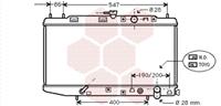 honda Radiateur Hd Civic/crx/shutle 87-95 25002064