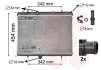 citroen Radiateur Benzine 2.0 16v Mt 40002267