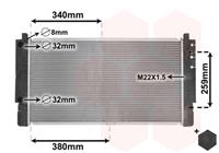 volkswagen RADIATEUR BENZINE 2.0 /2.5 /2.8 /VR6