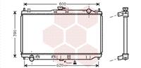 vanwezel Radiateur VAN WEZEL, u.a. für Mazda