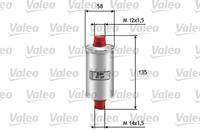 Kraftstofffilter | Valeo (587200)