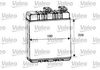 Kachelradiateur, interieurverwarming Valeo, u.a. für Opel, Vauxhall