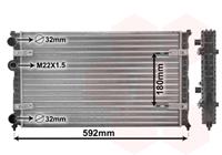 seat RADIATEUR BENZINE 1.4 MT zonder AIRCO