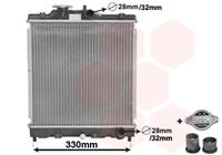 vanwezel Kühler, Motorkühlung Van Wezel 25002121