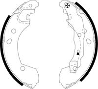 hellapagid Bremsbackensatz | HELLA PAGID (8DB 355 002-801)