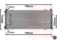 volkswagen Radiateur Diesel 1.9 D / 2.4 D -91