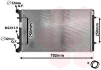 vanwezel Kühler, Motorkühlung Van Wezel 03002129