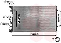 vanwezel Radiateur VAN WEZEL, u.a. für Skoda, Audi, VW, Seat