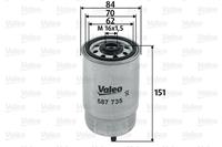 VALEO Kraftstofffilter HYUNDAI,KIA,MG 587735 319222B900,319222BA00,319222R900 Leitungsfilter,Spritfilter 319222W000,31922A9000,319703J001,319222B900