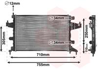 opel Radiateur Benzine 1.0 / 1.2 37002303