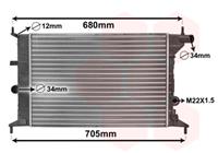 opel Radiateur Benzine 1.6 / 1.8 / 2.0 37002242