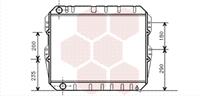 toyota Radiateur Landcruiser 2.4 Td 2lt