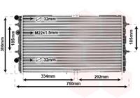 seat Radiateur Benzine 1.0 1.4 / 1.6 / Diesel 1.9d / 1.9td