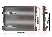 dacia RADIATEUR BENZINE 1.2 16V / 1.4 16V met AIRCO