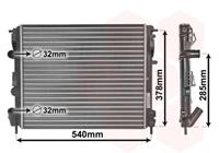 dacia RADIATEUR BENZINE 1.2 16V / 1.4 16V met AIRCO 43002269