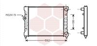 seat RADIATEUR BENZINE 1.6 zonder AIRCO