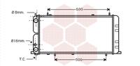 audi RADIATEUR BENZINE 1,8 +/-AUTO zonder AIRCO 03002051