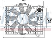 mercedes Koelventilator 85401