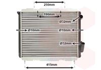 renault Radiateur Diesel 1.9 D