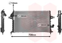 opel RADIATEUR DIESEL 1.7 DTi / 1.7 CDTi 00+