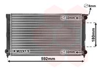 seat RADIATEUR 1.6 en 1.8 GLI/GTi