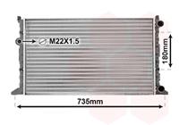 Volkswagen Radiateur 58002160