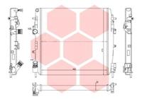 vanwezel VAN WEZEL Wasserkühler 43002309 Kühler,Motorkühler RENAULT,PEUGEOT,NISSAN,KANGOO KC0/1_,KANGOO Express FC0/1_,BOXER Bus,KUBISTAR Kasten X80