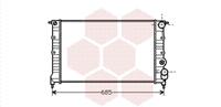 renault RADIATEUR BENZINE 4/91+ 4-cilinder -AUTO zonder AIRCO