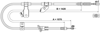 mitsubishi Handremkabel