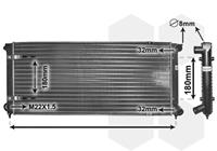 Volkswagen Radiateur Benzine 1.6 / 1.8 58002041