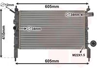 vanwezel Kühler, Motorkühlung Van Wezel 37002023