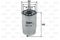 Valeo Kraftstofffilter 587715 Leitungsfilter,Spritfilter VW,AUDI,SKODA,PASSAT Variant 3B6,PASSAT Variant 3B5,PASSAT 3B2,PASSAT 3B3,A4 8D2, B5