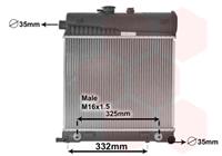 mercedes RADIATEUR BENZINE 2.0 zonder AIRCO -00 30002150