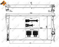 NRF Wasserkühler 53472 Kühler,Motorkühler BMW,3 Touring E91,3 E90,1 E87,X1 E84,1 E81,3 Coupe E92,3 Cabriolet E93,1 Cabriolet E88,1 Coupe E82,Z4 E89